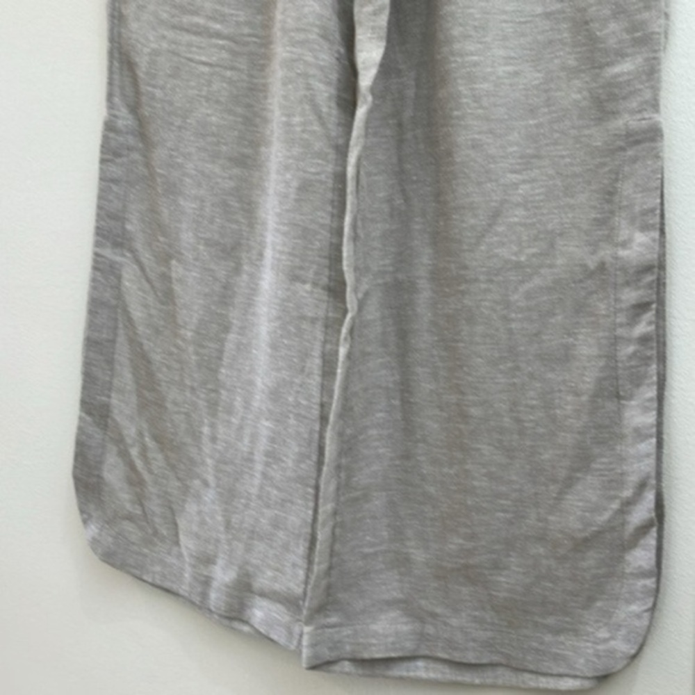 C&C California Gray wide leg linen/rayon/viscose pants size S color Gray - Picture 3 of 12
